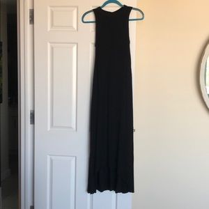 Long black dress